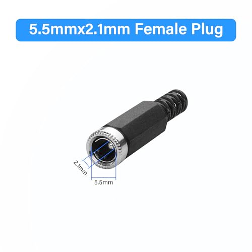 Conector de alimentación hembra DC 5.5x2.1mm, pack x10 miniatura 2
