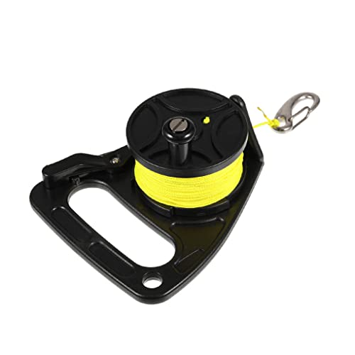 lopituwe Tauchseil Sicherheitsdraht Lanyard Nylon Edelstahl Kompakte Größe Rostfrei Hochfestes Schnorchelzubehör, 289FT83 Meter