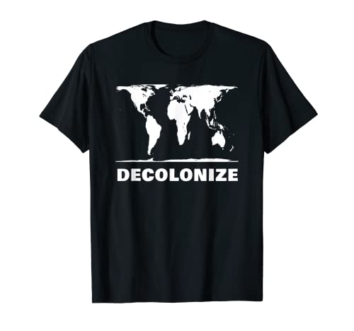 Descolonizar Educación - Gall Peters mapa proyección Camiseta