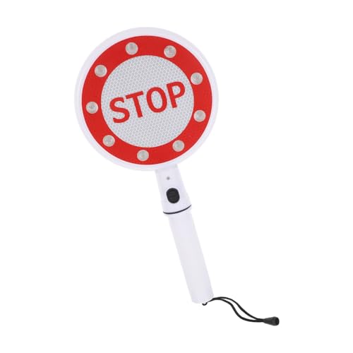 Panneau de chantier double face LED CANIGHT portable à piles pour la sécurité des véhicules