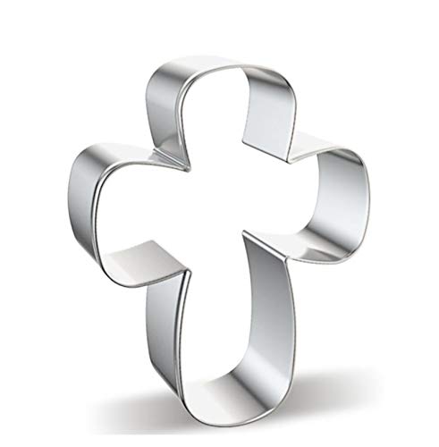 WJSYSHOP Crucifix Cross Crucifixion Shaped Cookie Cutter - D