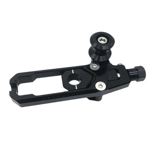 MT15 XSR155 R15 V3チェーンアジャスター チェーンレギュレーター 軽量アクセサリー アルミ合金チェーンテンショナー, 黒
