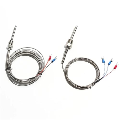 Sonda térmica PT100 para evitar sobrecalentamientos en hornos con cable de 5 metros