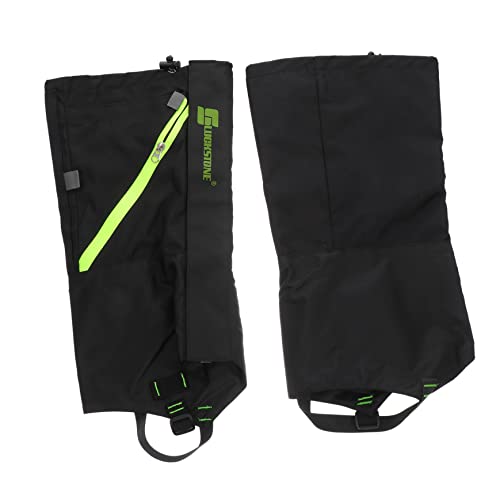 Homoyoyo Lightweight Outdoor Mountaineering Leg Cover Waterproof Hiking Gaiters Boot Gaiters