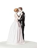 Wedding Collectibles'Romance' Kissing Couple Wedding Cake Topper Figurine