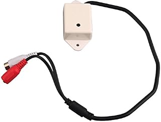 Weatherproof High Sensitive CCTV Microphone for CCTV Security Camera CCTV DVR Surveillance System,Volume