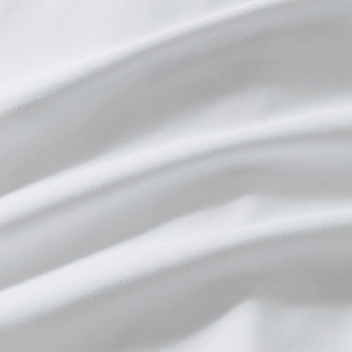 Image of Body Pillow Pillowcase with Zipper 1 piece,White,20 inchx54 inch