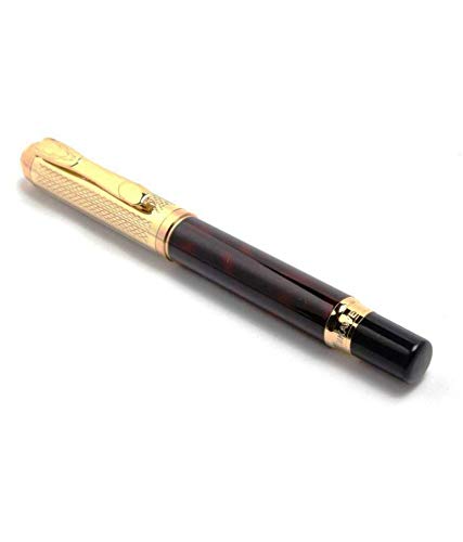 Image of HAYMAN 24 CT Gold Plated Fountain Pen With Box (P-132)