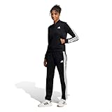adidas Damen ESSENTIALS 3-STRIPES TRACKSUIT Black, S