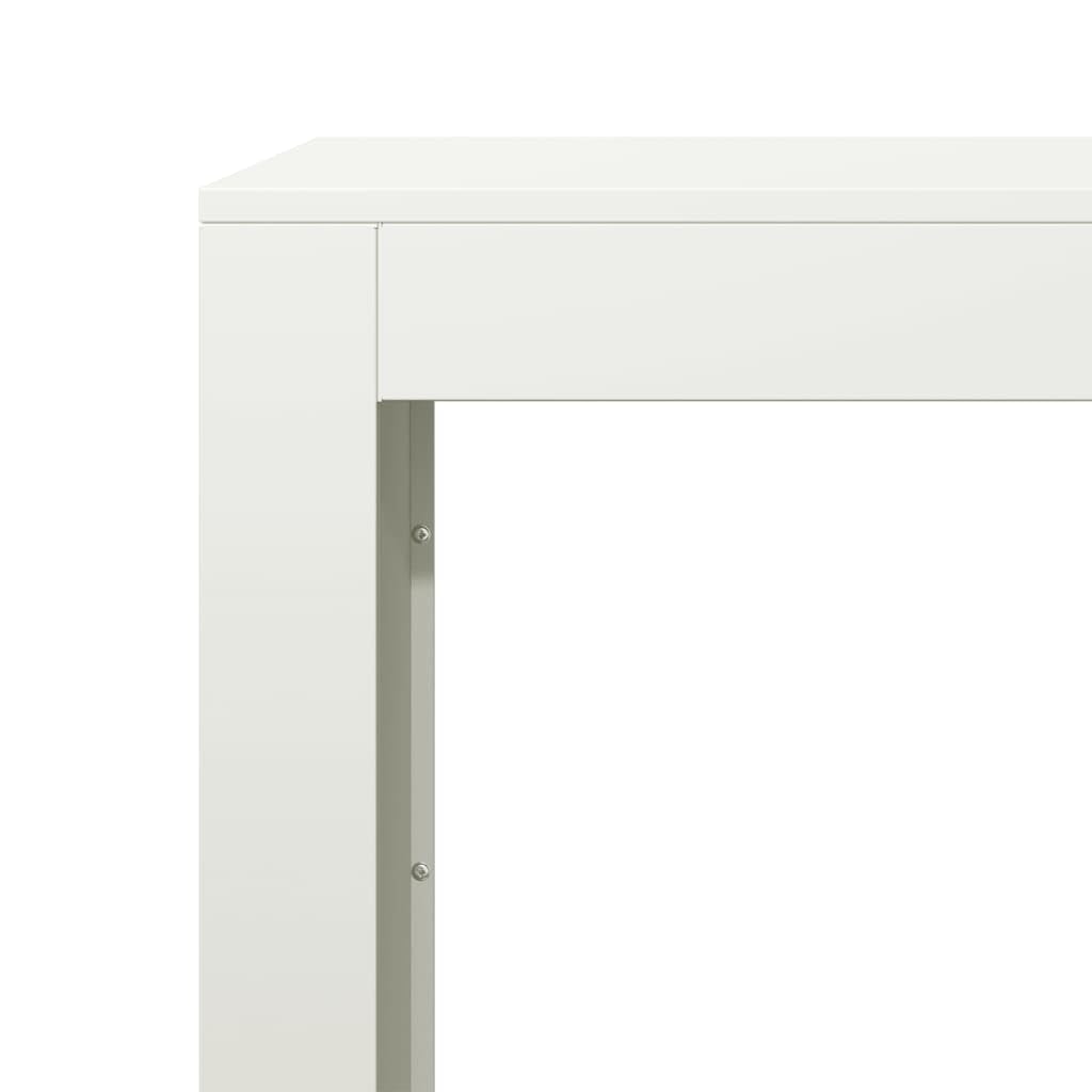 Estantería para leña, color blanco, 60 x 40 x 80 cm, acero, soporte de madera para chimenea, leña, almacenamiento y almacenamiento en el salón, terraza o jardín, accesorios robustos