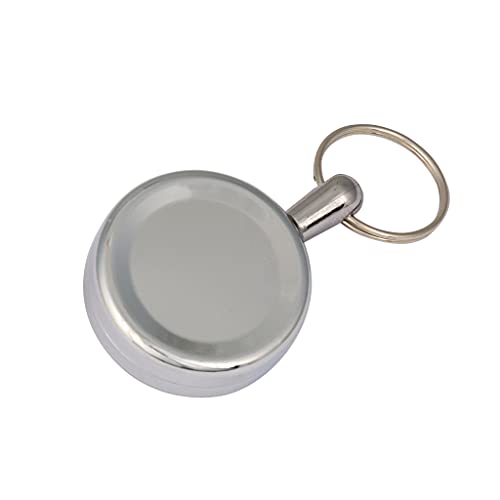 Wedo 2624028 Clip per cintura in metallo con cavo