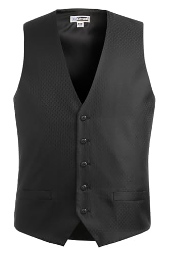 MENS DIAMOND BROCADE VEST