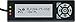 Matrix Orbital ELK204-7T External 20x4 Alphanumeric/Character Grey/White LCD HMI Using USB with 7 Key Tactile keypad, 3 Dual Colour LED