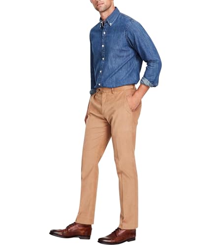 Tommy Hilfiger Mens Modern Fit Casual Corduroy Pants