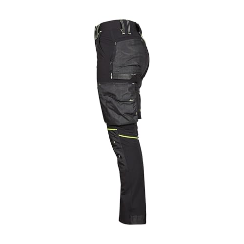 U-POWER Don't Worry... Be Happy! Bermuda Con Tasche Party Black Carbon - 4