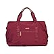 CHILDHOME, Mommy Bag, Wickeltasche, Mutterschaft, Reisetasche, Großes Fassungsvermögen-Wickelunterlage, Verstellbarer Schulterriemen, Unterteilung, Isoliertasche, Kofferdurchführung, Urban Bordeaux