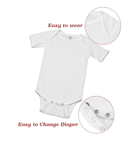 Monag Short Sleeve Neon Baby Bodysuit, High Visibility Neon Green Baby Onepiece, Bright Yellow Baby Bodysuit2