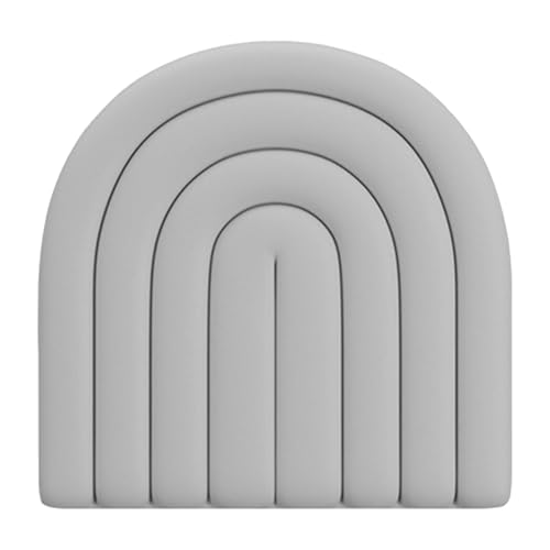 Paneles de pared - Pegatinas de pared 3D | Acolchado de pared anticolisión para niños | Paneles de pared tapizados | Tapetes de pared decorativos para guardería | Cabecero de despegar y pegar para