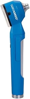 LuxaScope Auris Otoscope - Otoscopio led (incluye accesorios, 3,7 V, formato de bolsillo), color azul