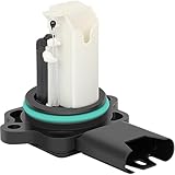 MAF Sensor 5WK97502 Car Mass Air Flow Sensor Fit for BMW BMW 323i 325i 325xi 330i 330xi 525i 525xi 530i 530xi 535i Z4 - Replaces 13627520519, 5WK97502Z