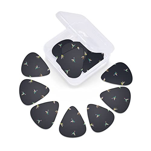 Bright Colibri Birds Lot de 12 médiators pour guitare acoustique électrique - Les Beatles, Paul McCartney, John Lennon, RIngo Starr, George Harrison Bright Colibri Birds Lot de 12 médiators pour guitare acoustique électrique – Image 7