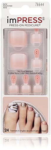 KISS ImPRESS PedicureHIGH TIDE - Unghie per