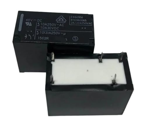 Relé H1CA048V con capacidad de 10A y diseño de 5 pines