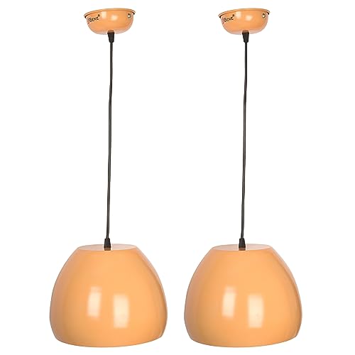 Image of Ken Hanging Light MS 25 cm, (Peach, Pack of 2 Pc)