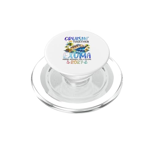 PopGrip para MagSafe Cruisin Together Exuma 2027 con diseño de delfín