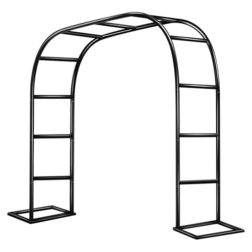 Arche de jardin robuste en acier pergola stable pour extérieur