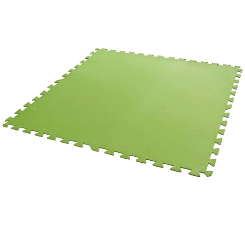 Bestway 58265 - Protezione per il Fondo della Piscina, Verde, Confezione da 8 pezzi di 81 x 81 cm