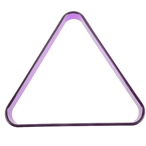 BRIGHTFUFU Billiard Ball Storage Rack Pool Balls Rack Billiards Triangle Plastic Billiards Rack Home Party Use