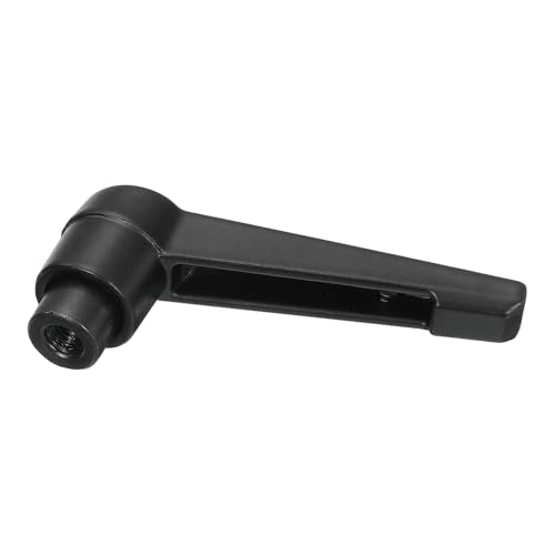 Image of uxcell 1Pcs M5 Adjustable Knobs Handle Female Thread Push Button Ratchet Quick Release Locking Rotating Bolt for Lathe Machinery, Black