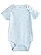 NEXT Kurzärmelige Baby-Bodys mit Bärendesign, 7er-Pack Blau 6-9 Monate