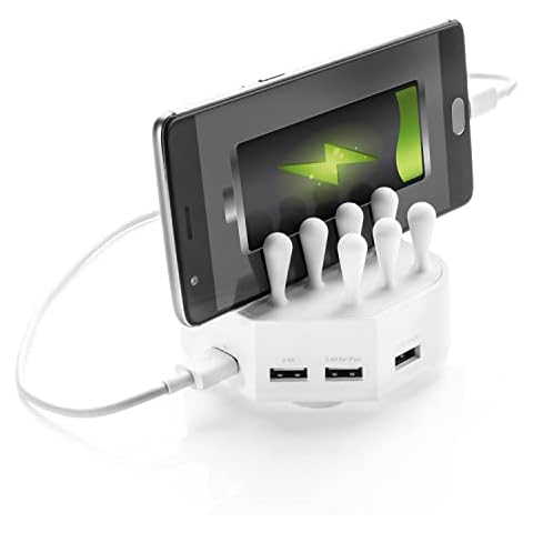 Estación de Carga USB Docking Station 4-Bay Cover
