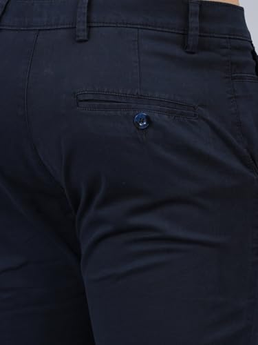 Image of Jack and Jini Men Casual Stretchable Cotton Pants | Chinos | Trousers (Regular Fit)