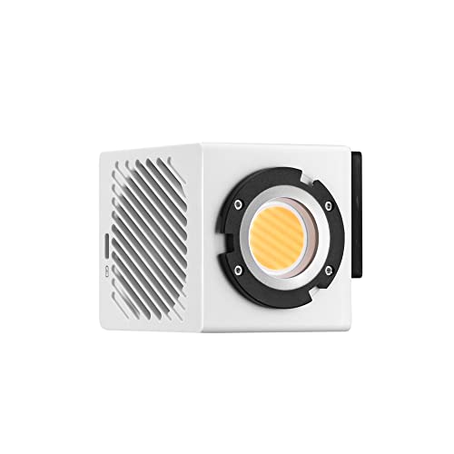 Image of ZHIYUN Molus G60 Combo, Bi-Color Video Light, 300g Portable 60W COB LED Continuous Output Lighting, CRI≥96, TLCI≥97, Bluetooth App Control with Bowens-Mount Accessories DC /PD Power Supply