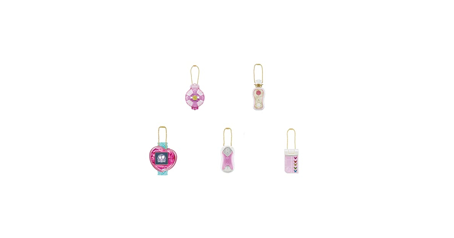 プリキュアオールスターズ ミニチャームコレクション1 フルコンプ5点 MINI CHARM COLLECTION プリキュアオールスターズ｜発売日：2022