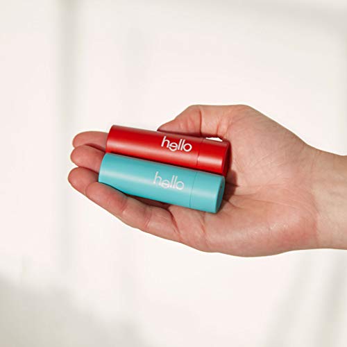Hello Moisturizing Vegan Lip Balm, Sweet Mint, Beeswax Free, Petrolatum Free, And Parabens Free, 0.15 Ounce (Pack Of 4) #TOP6