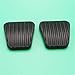 Tsinesla 560808 2Pcs Car Brake Clutch Pedal Pad Rubber Cover for Opel for Kadett 1984 1985 1986 1987 1988 1989 1990 1991