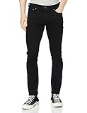 Low Rise Jack & Jones NOS Herren Slim Jeans JJIGLENN JJORIGINAL AM 816 NOOS, Schwarz (Black Denim), 28W / 30L