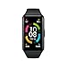 HONOR Band 6 Fitness Armband, 1,47'' AMOLED Display, Tracker mit Pulsuhr, Herzfrequenz- und SpO2-Überwachung, 2 Wochen Akkulaufzeit, 5ATM, Schrittzähler, Meteorite Black