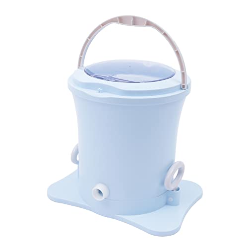 Clothing Spinner Dryer Compact Spin Dryer Mini Clothes Dryer Manual Laundry Dryer Non-Electric Laundry Drying Machine (4~8 Pieces of Spring & Summer Clothes 1~3 Pieces of Autumn & Winter Clothes)