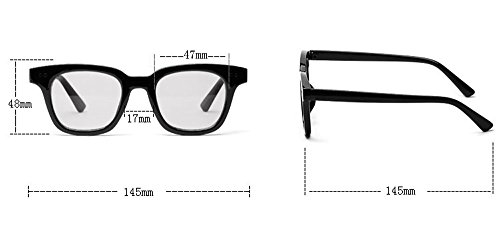 Image of Bestum Inspired Square Sunglasses With Rivets Tinted Lens UV400