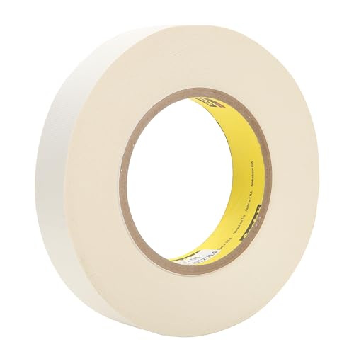 Image of 3M 03019-case Tape 3 /4 inch x 60 yd. 8.3 mil, 48 Per Case, 365, GLASS Cloth, White (Pack of 48)