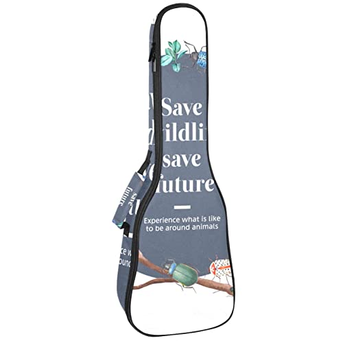 Sac à dos ukulélé concert robuste pour voyager léger avec votre instrument rembourré 10mm