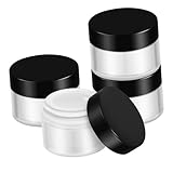 Beaupretty 4stücke Reisebehälter Aus Glas Für Cremes Kleine Lotionbehälter Mit Deckel Für Hautpflege Und Körperpflegeprodukten