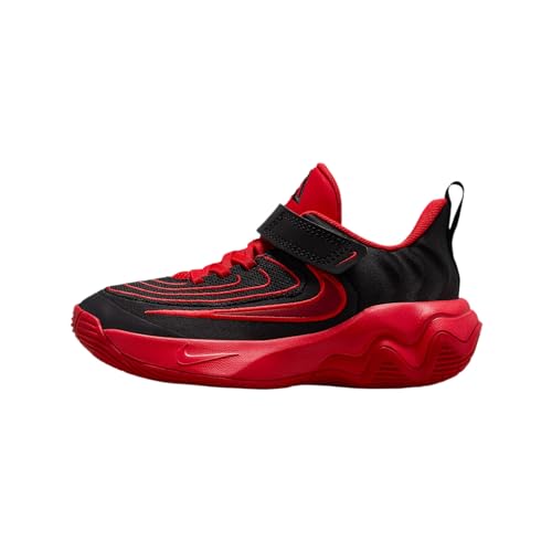 Giannis Immortality 4 Little Kids' Shoes (FZ6733-005, Black/University Red/Team Red)