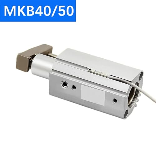 Cilindro angular MKB50-30R con giro hacia atrás de 90 grados 3