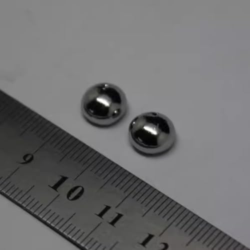 1 Piece 5 Grams Weight Pure Melted Rhenium Metal Bead, 99.99% High Purity Re Irregular Pellet for Lab Science Experiments and Periodic Table Element Specimen Collection